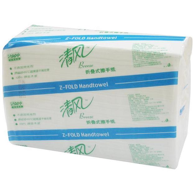 供應清風 B913A 擦手紙1層3折 200張/包
