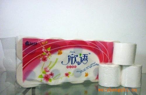 [工廠直銷]欣語3層亮點衛(wèi)生卷紙PD0026批發(fā)