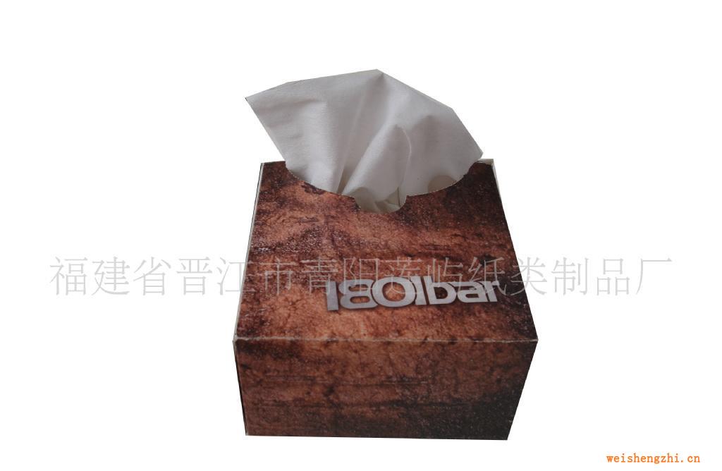 福蓮嶼紙業(yè)-專業(yè)定做廣告盒抽紙巾。荷包紙巾（木漿）