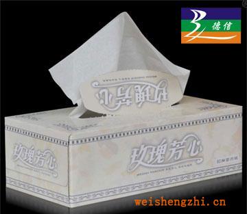 供應(yīng)廣告盒抽紙巾,促銷紙巾，生活用紙巾，出口OEM定牌加工紙巾