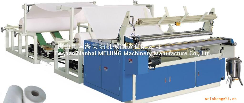 定制各種型號(hào)全自動(dòng)衛(wèi)生紙復(fù)卷機(jī)