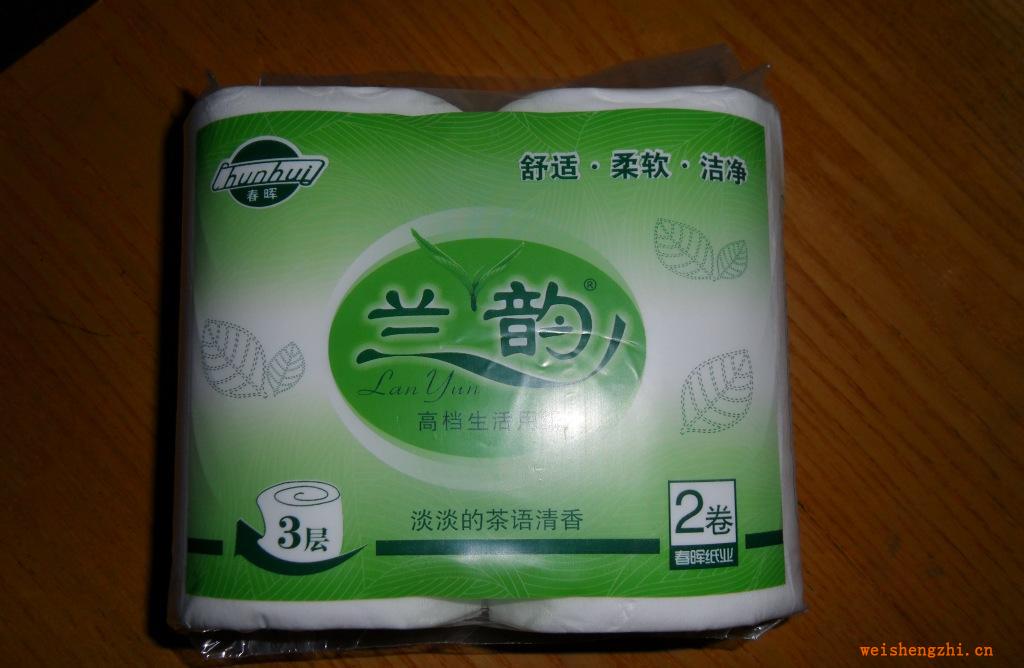 湖北武漢廠家直銷供應(yīng)二卷裝茶香型衛(wèi)生紙，實(shí)心紙，長(zhǎng)卷
