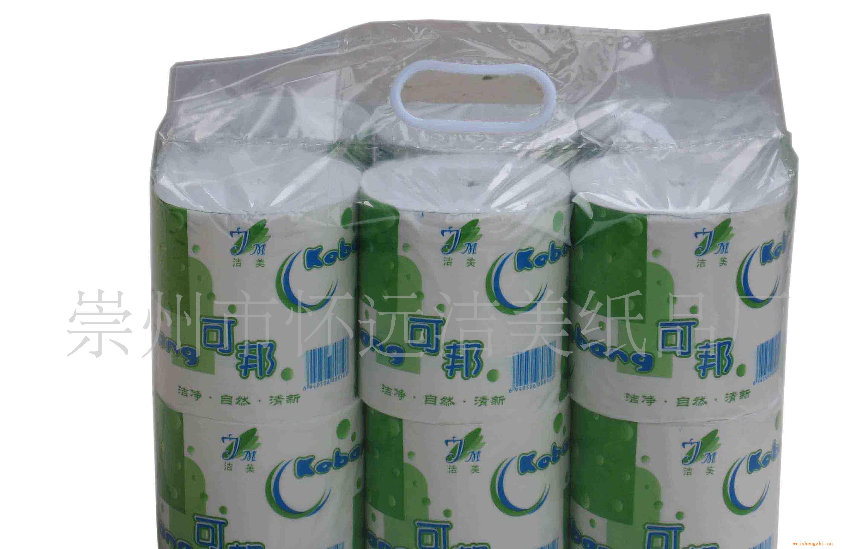 供應：卷筒衛(wèi)生紙　可邦衛(wèi)生卷紙（12卷立裝）