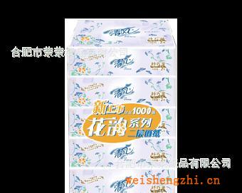 供應(yīng)B352RC新上市二層清風(fēng)花韻100抽細(xì)致柔韌面巾紙抽紙