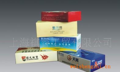 供應(yīng)廣告抽紙，抽取式面紙，面巾紙，盒裝面紙，上海祺睿工貿(mào)