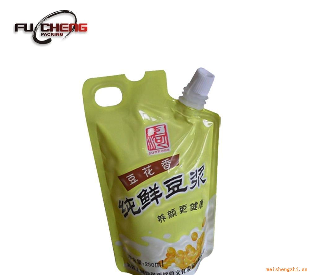 浙江富誠專業(yè)批發(fā)供應(yīng)優(yōu)質(zhì)帶嘴旋蓋自立袋、洗衣粉洗手液袋價格優(yōu)