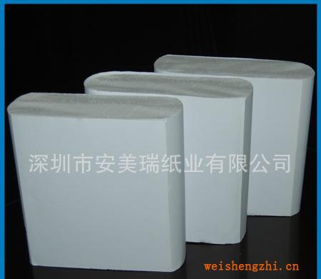 專業(yè)供應(yīng)200張棕色N折再生擦手紙散裝面巾紙印花面巾紙