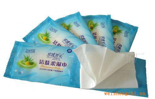 供應(yīng)濕巾，單片潔膚濕巾，水果香味濕巾，清爽濕巾，航空濕巾