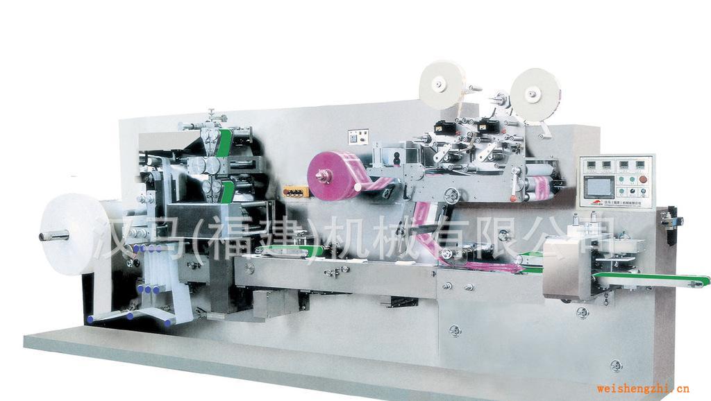供應(yīng)無紡布濕紙巾機HM-1300全自動5-30片裝濕巾機