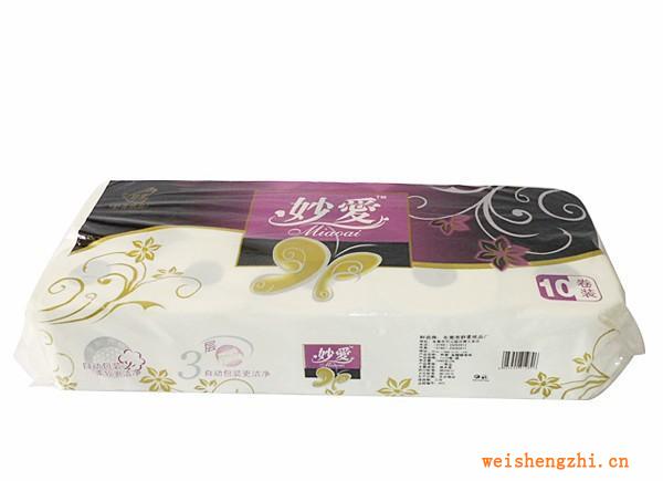 【廠家直銷】妙愛-金蝴蝶柔巾卷、衛(wèi)生紙、紙巾、抽取式面紙