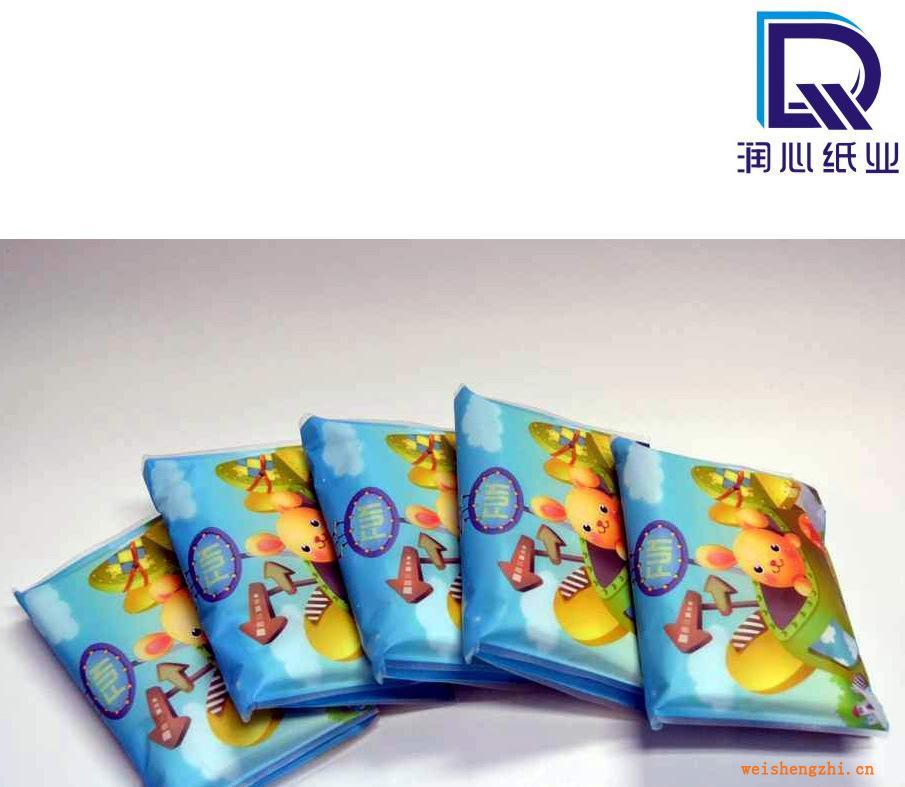 廠家直銷荷包紙巾，卡通荷包紙巾，紙巾批發(fā)，餐巾紙，廣告紙巾
