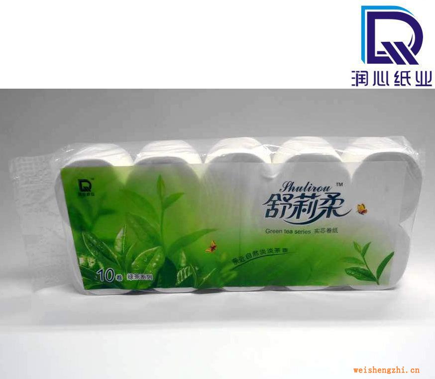 廠家直銷優(yōu)惠卷紙巾，大卷紙，有芯卷紙，酒店生活用卷紙MJ107