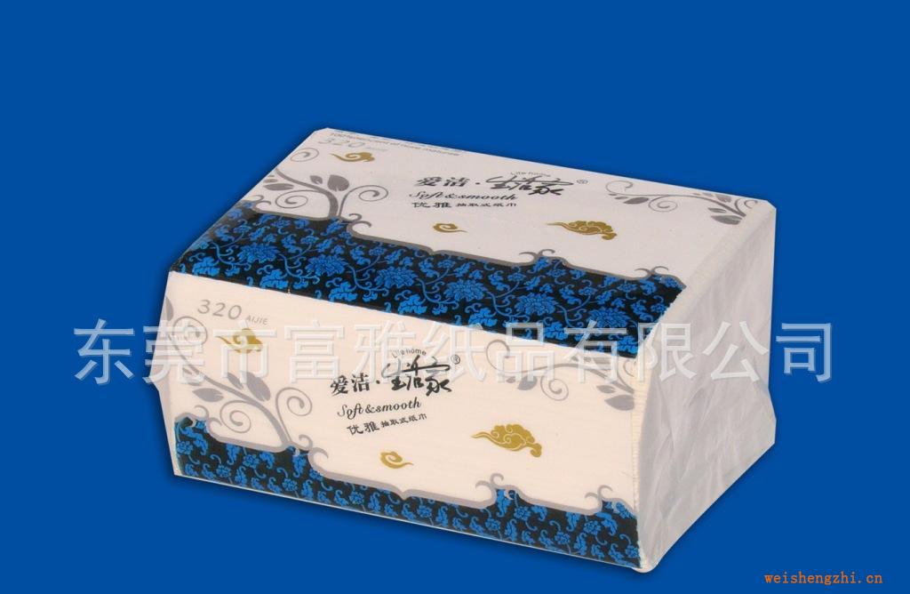 廠家直銷本度暢銷的衛(wèi)生紙，純木噴漿抽取式面紙卷紙優(yōu)雅軟抽