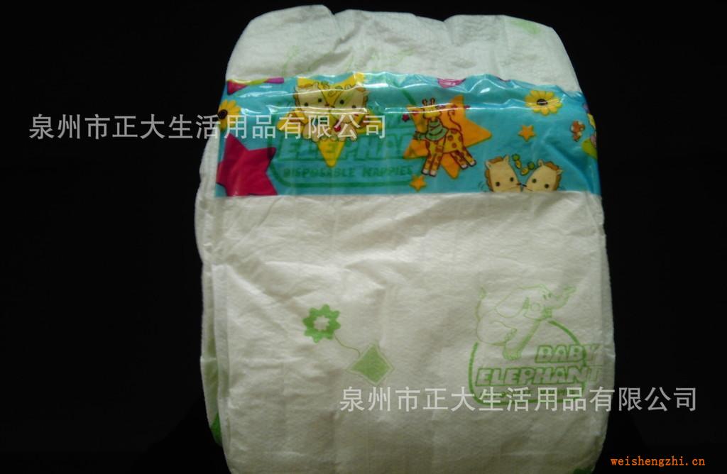 廠(chǎng)家現(xiàn)貨供應(yīng)出口紙尿褲BABYELEPHANT嬰兒尿不濕外貿(mào)紙尿褲
