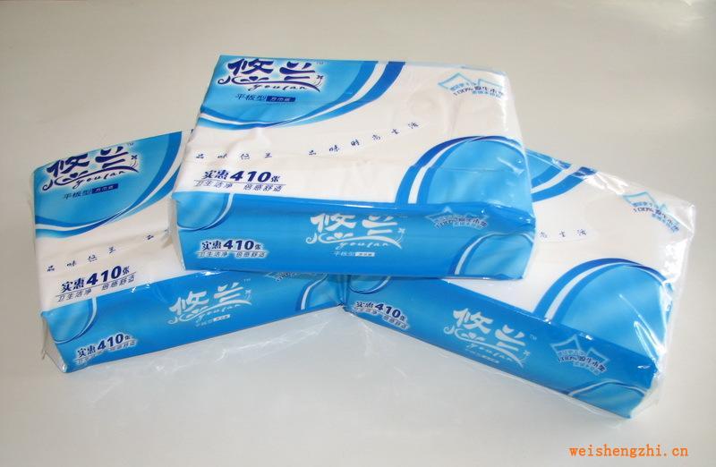 悠蘭方包面巾紙，平紋衛(wèi)生紙衛(wèi)生紙批發(fā)，方巾紙